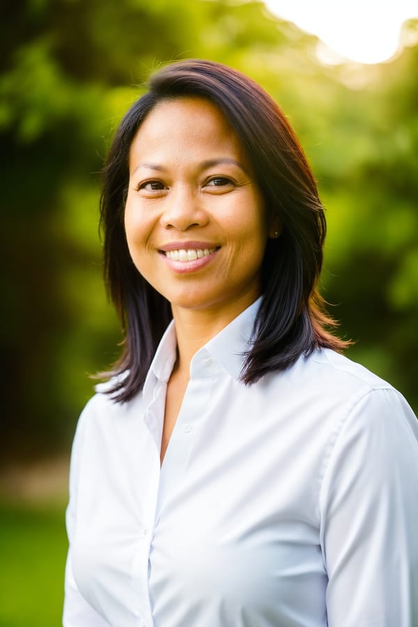 Headshot pose of women 